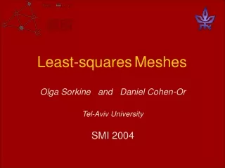 Least-squares Meshes