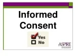 **Interactive Informed Consent Workshop**
A hands-on workshop on informed consent process and tools for research studies - slide 1
