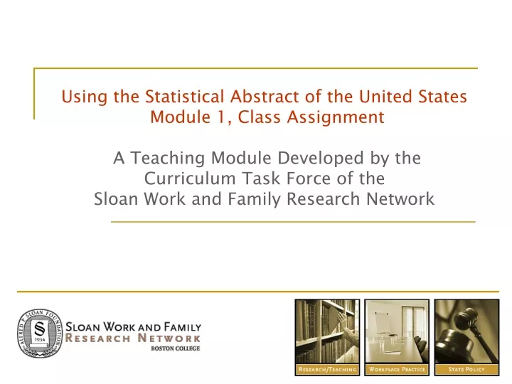 using the statistical abstract of the united