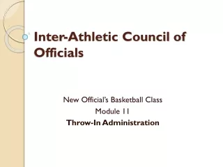 Inter-Athletic Council of Officials