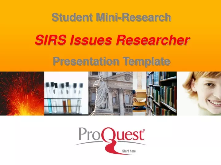 student mini research sirs issues researcher
