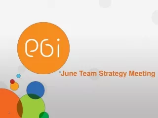 June Team Strategy Meeting