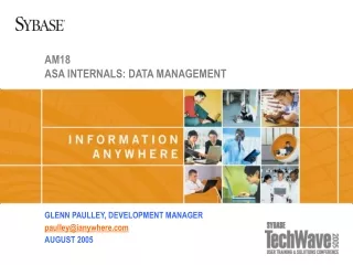 AM18 ASA INTERNALS: DATA MANAGEMENT