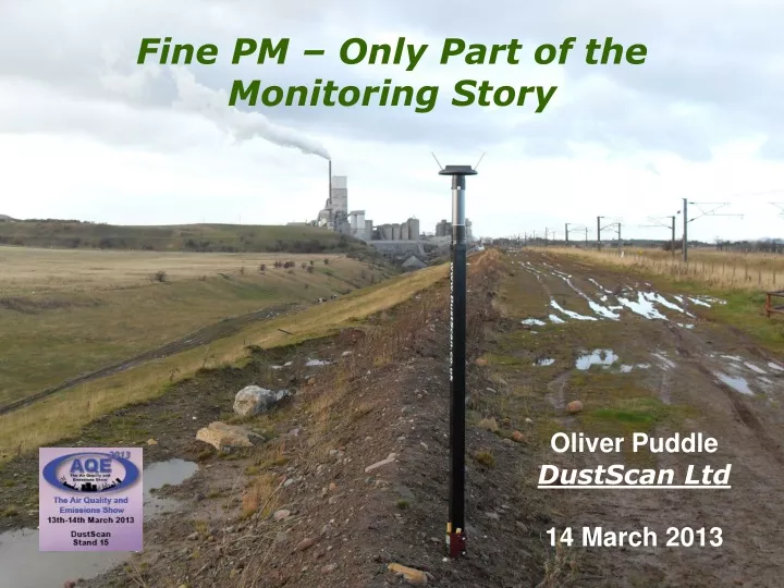 fine pm only part of the monitoring story