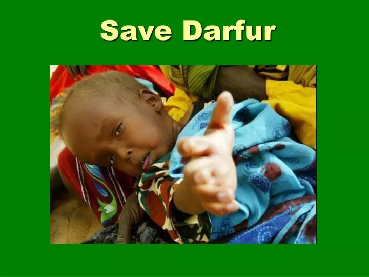 save darfur