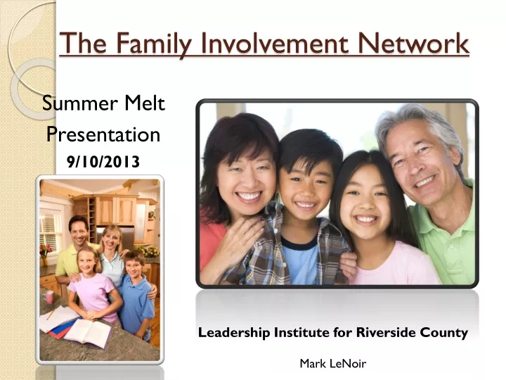 the family involvement network