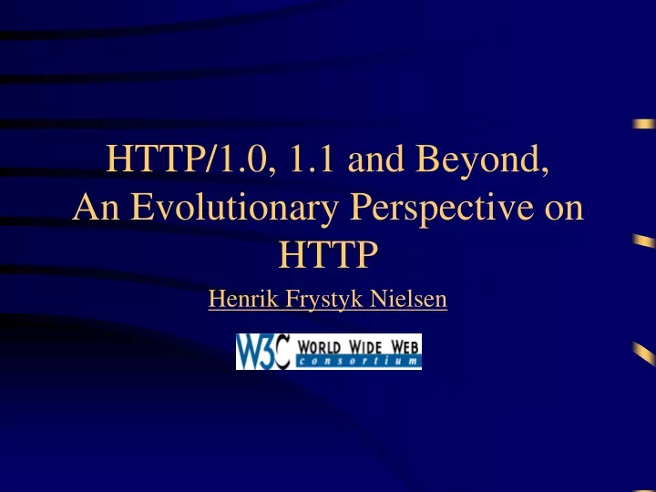 http 1 0 1 1 and beyond an evolutionary perspective on http
