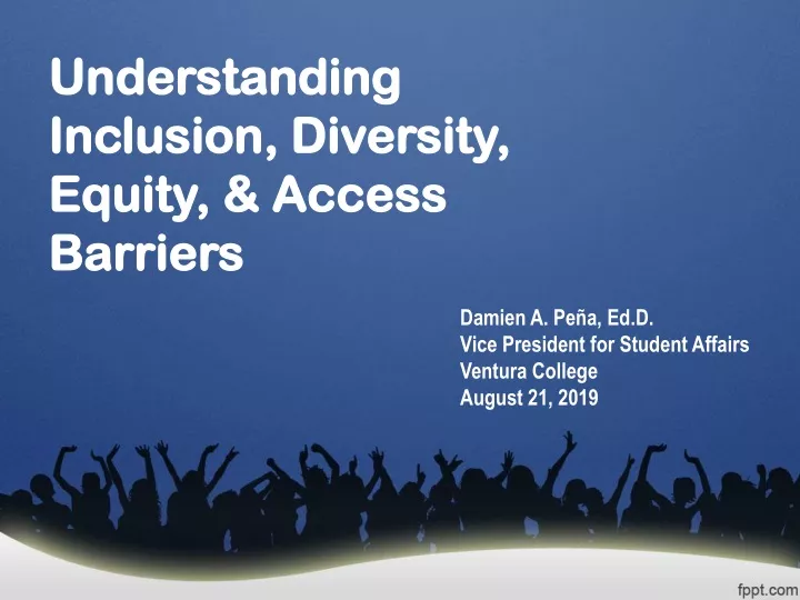 understanding inclusion diversity equity access barriers