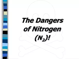 The Dangers of Nitrogen ( N 2 )!
