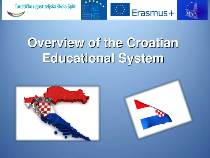 overview of the croatian education al system