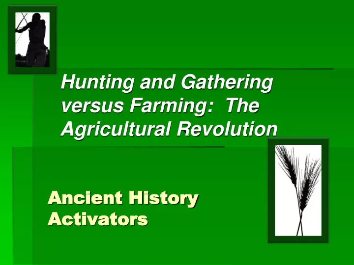 ancient history activators