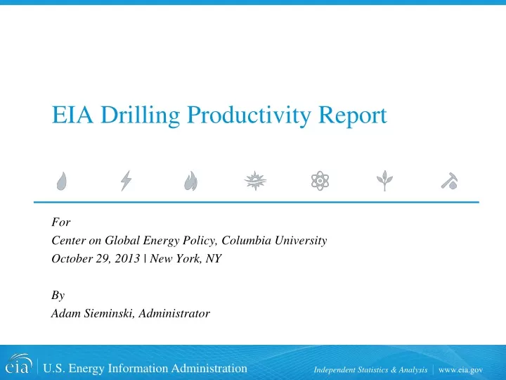 eia drilling productivity report