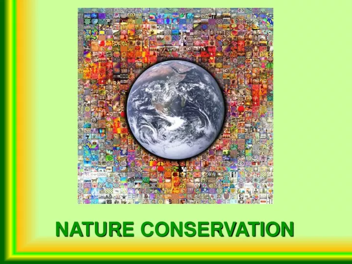 natur e conservation