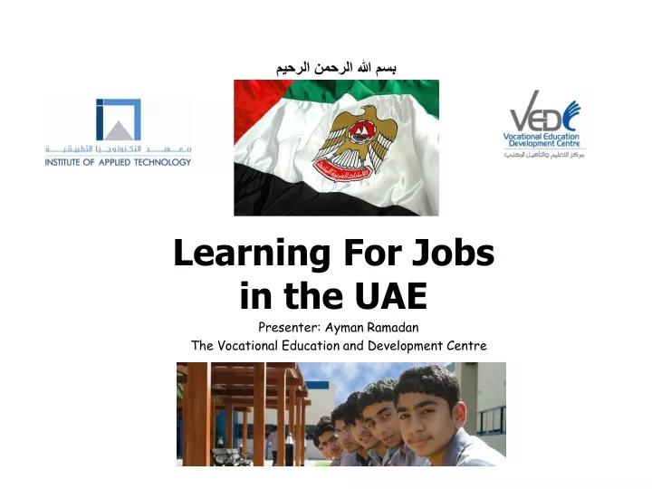 learning for jobs in the uae