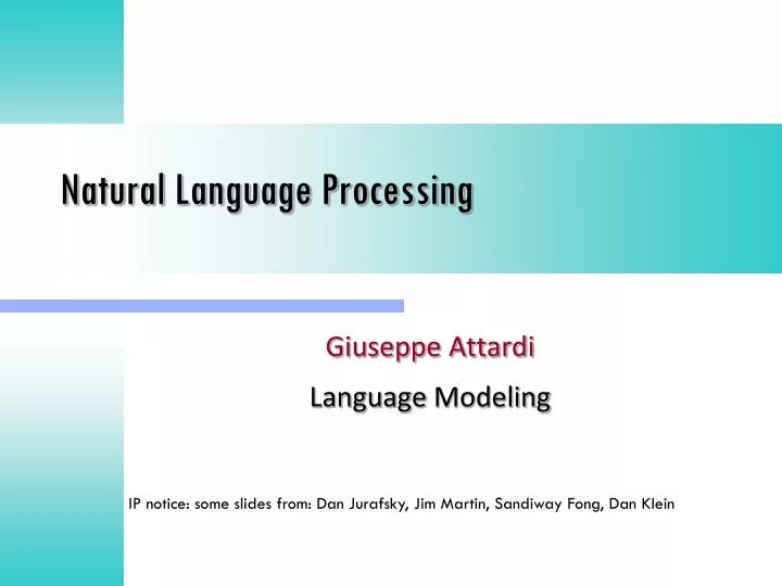 natural language processing