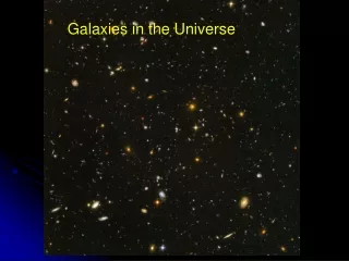 Galaxies in the Universe