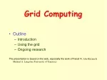 Grid Computing - slide 1