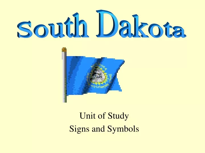 unit of study signs and symbols