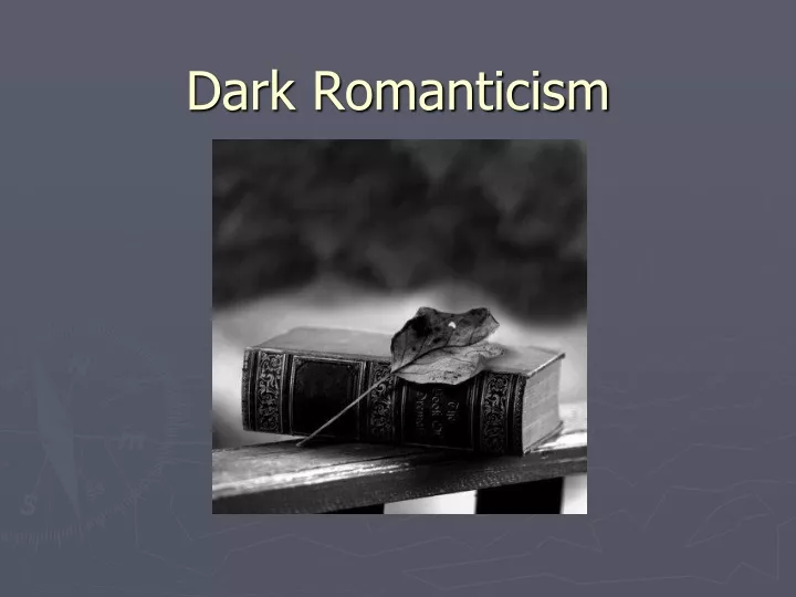 dark romanticism