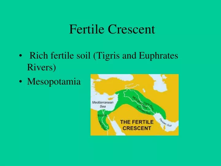 fertile crescent