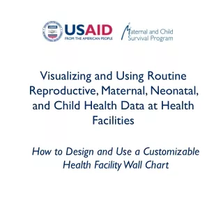 How to Design and Use a Customizable Health Facility Wall Chart
