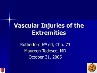 Vascular Injuries of the Extremities