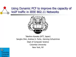 Using Dynamic PCF to improve the capacity of VoIP traffic in IEEE 802.11 Networks