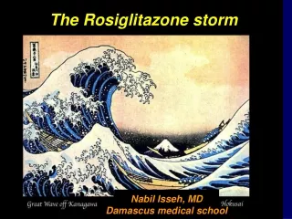 The Rosiglitazone storm