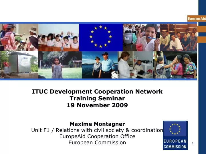 ituc development cooperation network training
