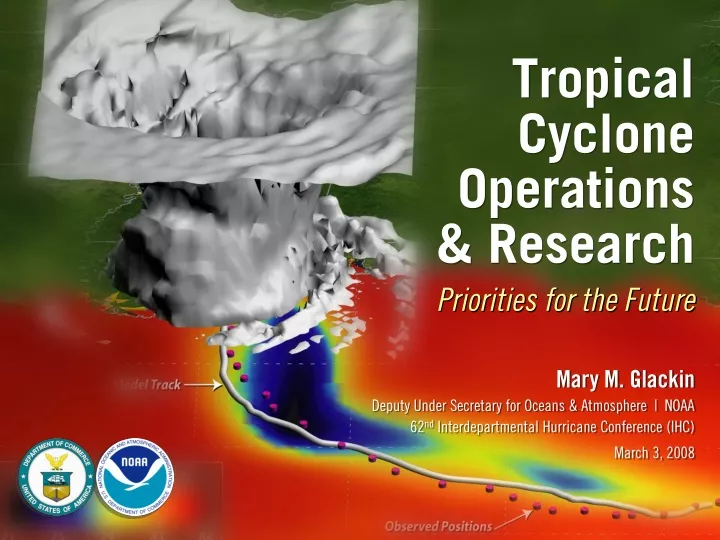 tropical cyclone operations research