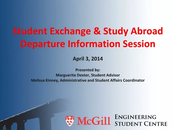 student exchange study abroad departure