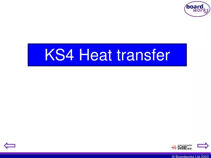 ks4 heat transfer