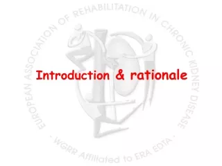 Introduction  &amp; rationale