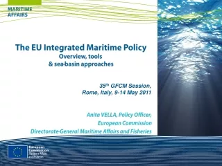 Anita VELLA, Policy Officer, European Commission