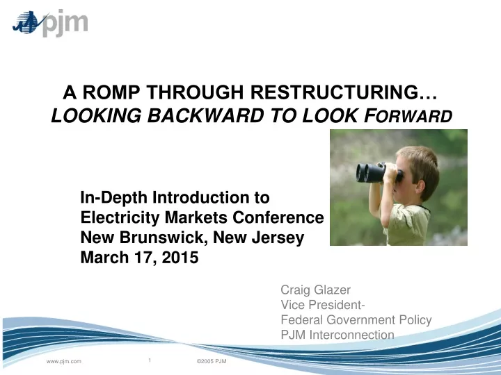 a romp through restructuring looking backward