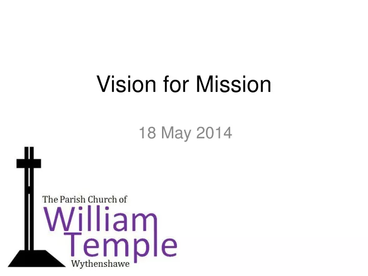 vision for mission