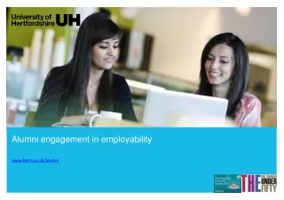 Alumni engagement in employability
