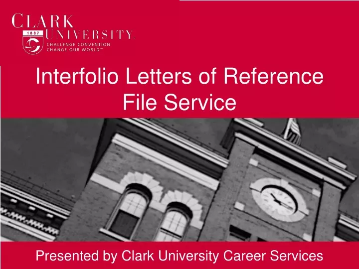 interfolio letters of reference file service