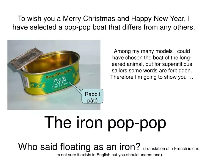 the iron pop pop