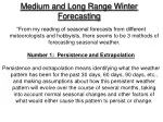 Insights into Winter Forecasting Methods - slide 1