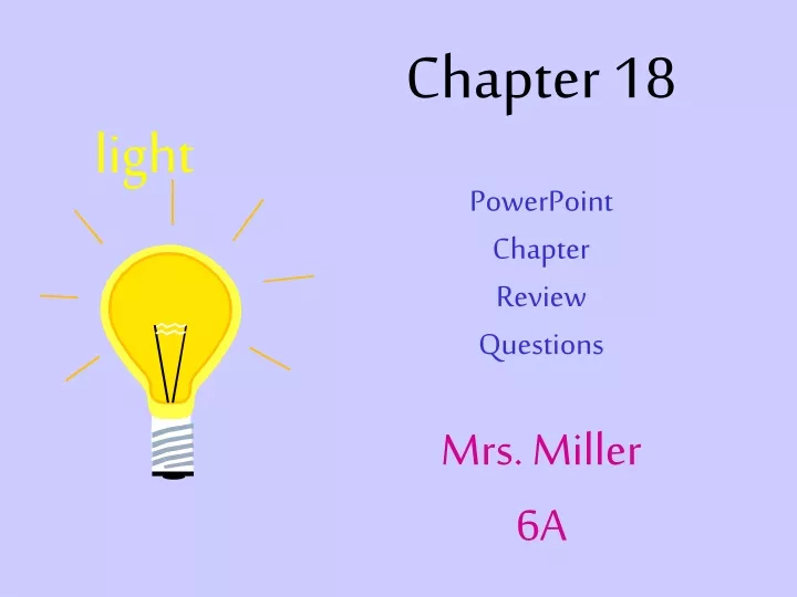 chapter 18 powerpoint chapter review questions