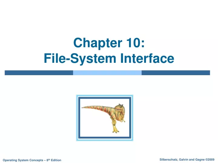 chapter 10 file system interface