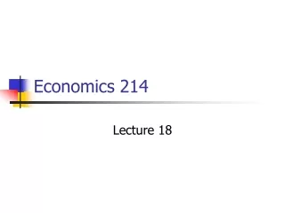 Economics 214