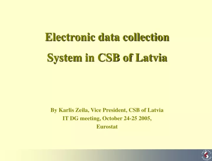 electronic data collection system