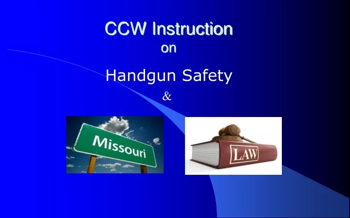 ccw instruction on