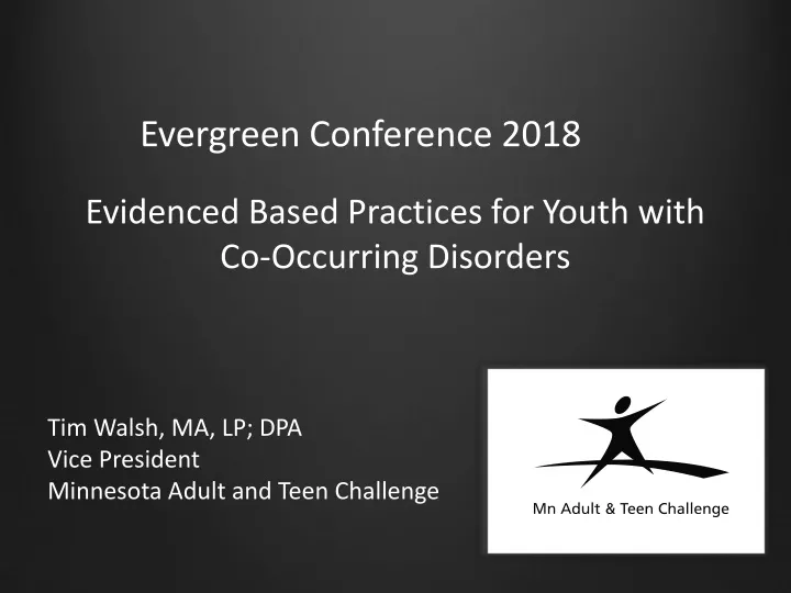 evergreen conference 2018