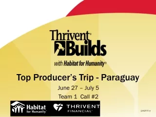 Top Producer’s Trip - Paraguay