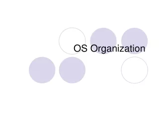 OS Organization