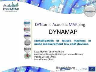 Identification of failure markers in noise measurement low cost devices