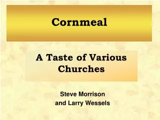 Cornmeal